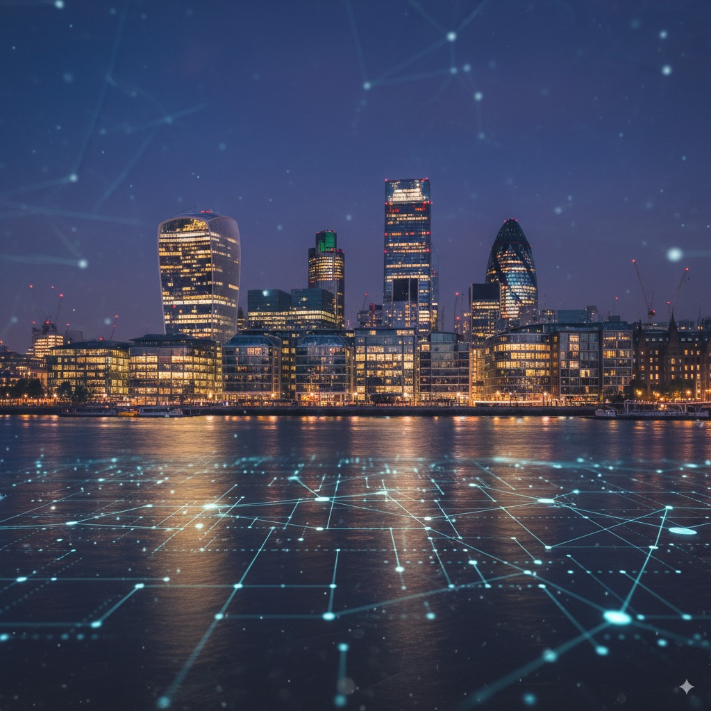 AI-generated London skyline